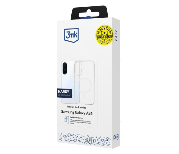 3mk Hardy LiqForce MagCase do Samsung Galaxy A36 - 1582341 - zdjęcie 6